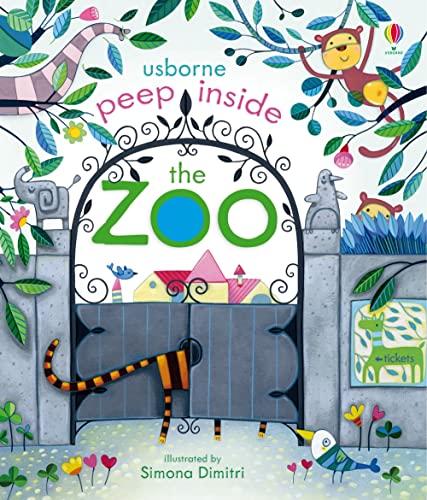Imagen de archivo de Peep Inside The Zoo: 1 a la venta por AwesomeBooks