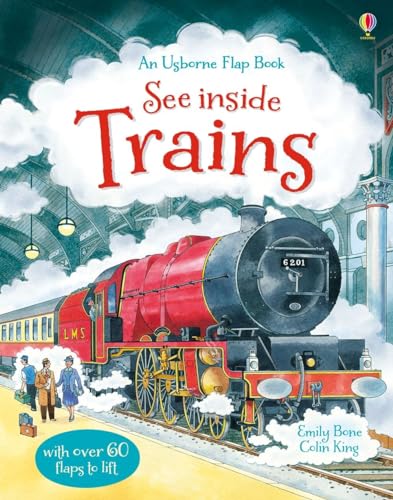 Imagen de archivo de See Inside Trains (Usborne See Inside) a la venta por WorldofBooks