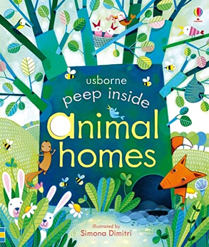 9781409550181: Peep inside animal homes