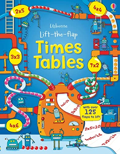 Imagen de archivo de Lift the Flap Times Tables Book (Usborne Lift-the-Flap-Books): 1 (Lift-the-flap Maths) a la venta por WorldofBooks