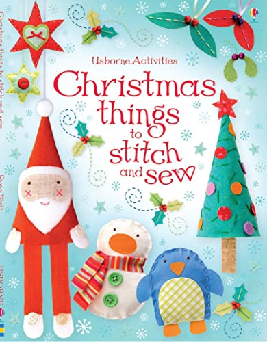 Imagen de archivo de Christmas Things to Stitch and Sew. Fiona Watt a la venta por ThriftBooks-Dallas