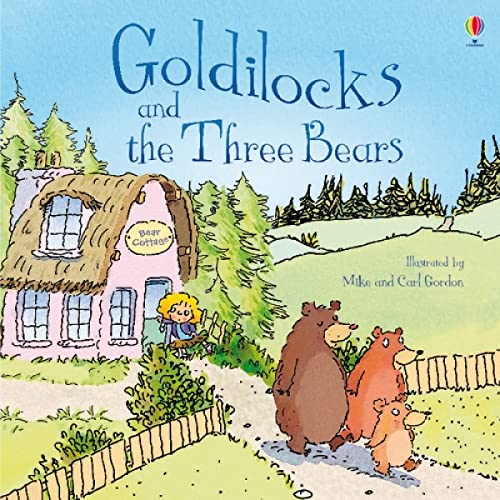 Stock image for Goldilocks and the Three Bears (Usborne Picture Books) for sale by AwesomeBooks