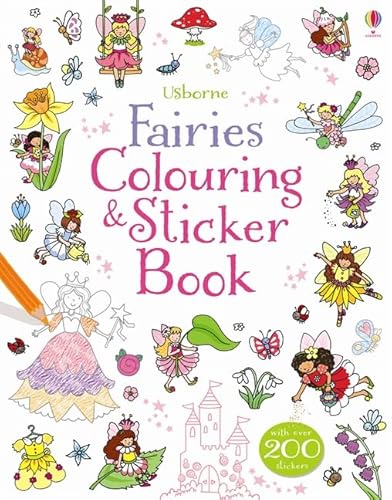 9781409551362: Fairies Sticker & Colouring Book