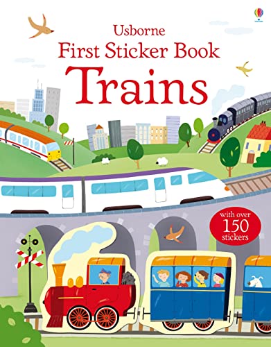 Beispielbild fr First Sticker Book Trains zum Verkauf von Blackwell's