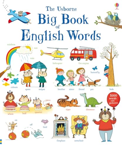 Imagen de archivo de The Usborne Big Book of English Words a la venta por Blackwell's