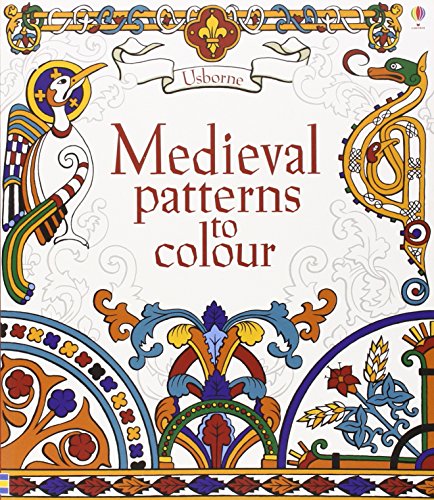 9781409556121: Medieval patterns to colour