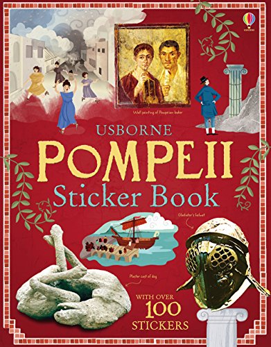 9781409556336: Pompeii sticker book. Con adesivi (Sticker Books)