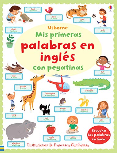 Beispielbild fr MIS PRIMERAS PALABRAS BASICAS INGLES zum Verkauf von Zilis Select Books