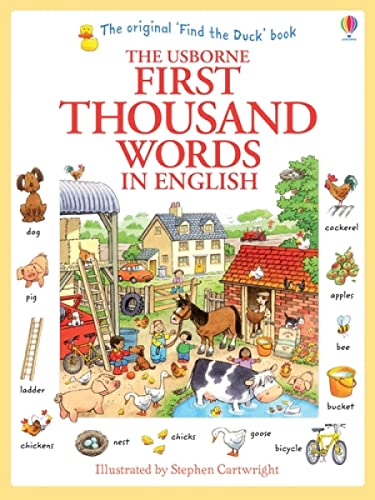 9781409562894: First Thousand Words In English