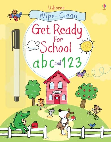 Beispielbild fr Wipe-clean Get Ready for School ABC and 123 zum Verkauf von Greener Books