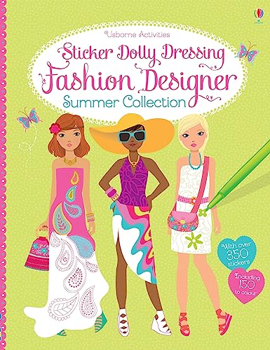 Stock image for Sticker Dolly Dressing Fashion Designer Summer Collection (Usborne Sticker Dolly Dressing) for sale by WorldofBooks
