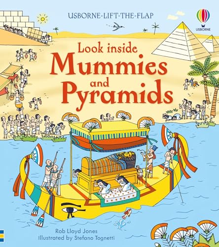 Stock image for Look Inside Mummies & Pyramids (Look Inside Board Books) for sale by Bahamut Media