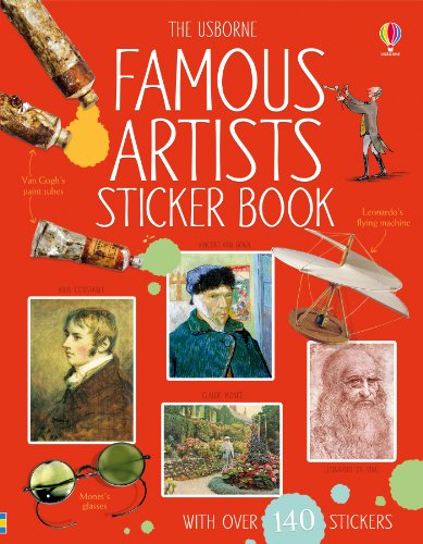 Imagen de archivo de Famous Artists Sticker Book a la venta por Brit Books