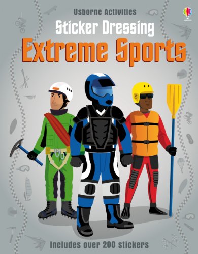 Imagen de archivo de Sticker Dressing Extreme Sports (Usborne Sticker Dressing) a la venta por WorldofBooks