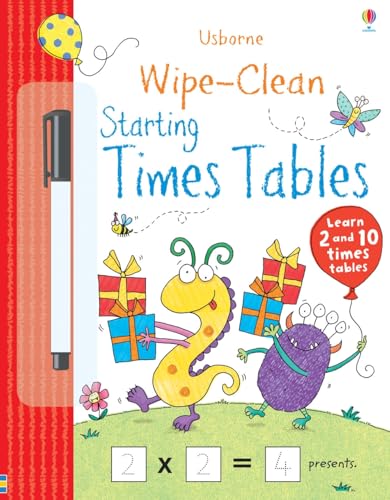 9781409564805: Wipe-clean Starting Times Tables (Wipe-clean Books)