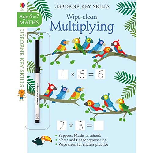 Beispielbild fr Wipe-Clean Multiplying 6-7 (Key Skills): 2. Klasse: 1 zum Verkauf von WorldofBooks