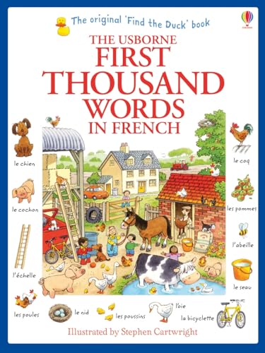 Stock image for First Thousand Words in French (Usborne First Thousand Words) for sale by Zoom Books Company