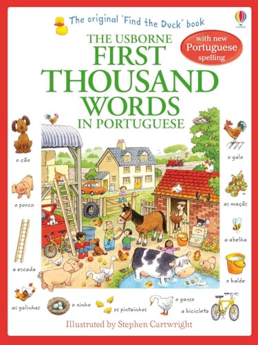 9781409566120: First Thousand Words in Portuguese (Usborne First Thousand Words)