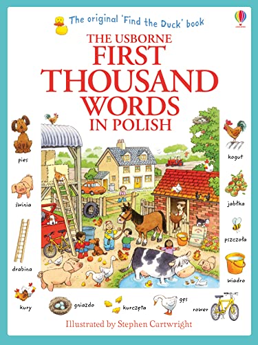 Stock image for The Usborne First Thousand Words in Polish for sale by Blackwell's