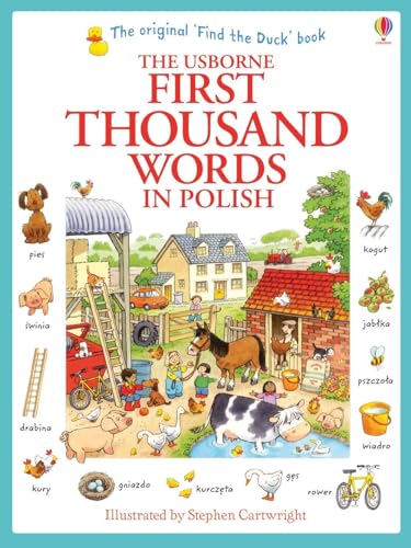 Stock image for The Usborne First Thousand Words in Polish for sale by Blackwell's