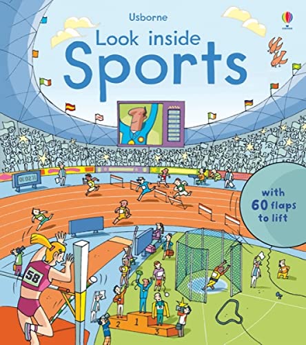 Beispielbild fr Look Inside Sports (Usborne Look Inside) zum Verkauf von WorldofBooks
