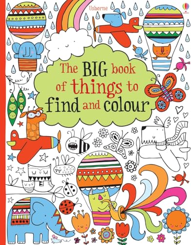 Beispielbild fr The Big Book of Lots of Things to Find and Colour zum Verkauf von WorldofBooks