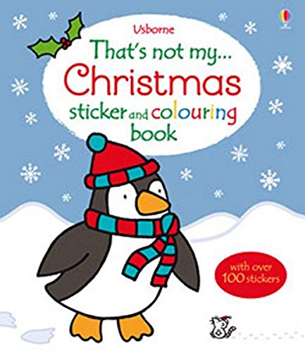 Imagen de archivo de That's not my Christmas Sticker and Colouring Book (That's not my sticker) a la venta por WorldofBooks
