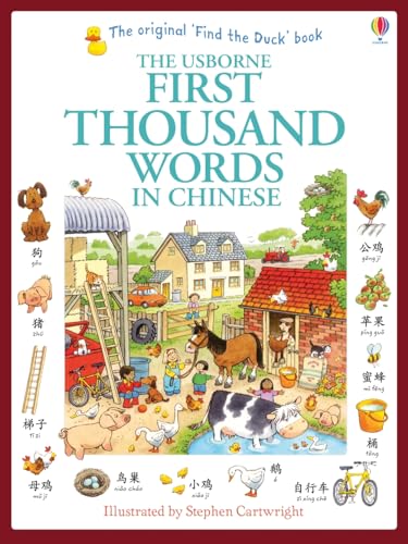 Imagen de archivo de The Usborne First Thousand Words in Chinese a la venta por Blackwell's