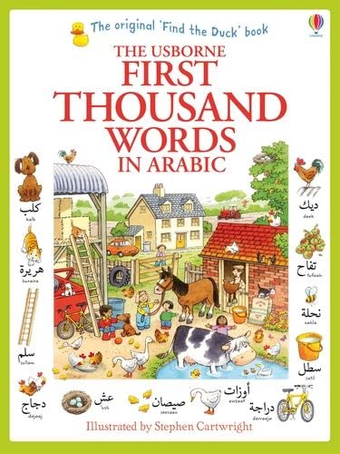 Imagen de archivo de The Usborne First Thousand Words in Arabic a la venta por Blackwell's