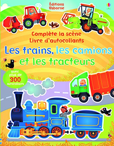 Stock image for Trains, camions et tracteurs complte la scne for sale by medimops