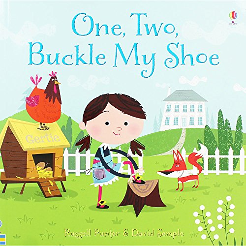 Imagen de archivo de One, Two, Buckle My Shoe (Usborne Picture Books) a la venta por AwesomeBooks