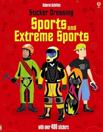 Beispielbild fr Sticker Dressing Sports & Extreme Sports (Usborne Sticker Dressing) zum Verkauf von WorldofBooks