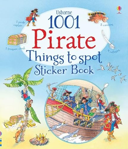 9781409577591: 1001 Pirate Things to Spot Sticker Book (1001 Things to Spot Sticker Books)