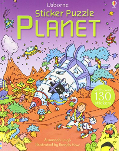 Stock image for Sticker Puzzle Planet (Sticker Puzzles) for sale by AwesomeBooks