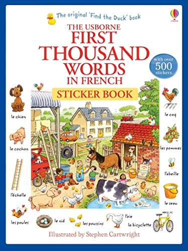 Stock image for The Usborne First Thousand Words in French for sale by Blackwell's