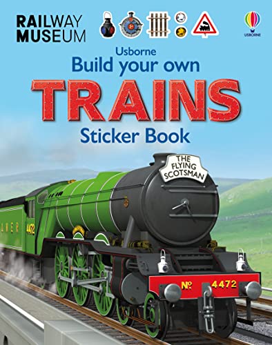 Stock image for Build your own trains Sticker Book for sale by SecondSale