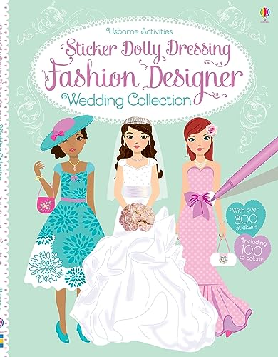 Beispielbild fr Sticker Dolly Dressing Fashion Designer Wedding Collection zum Verkauf von AwesomeBooks