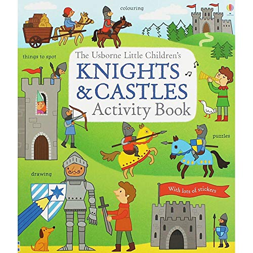 Beispielbild fr Little Children's Knights & Castles Activity Book zum Verkauf von Ammareal