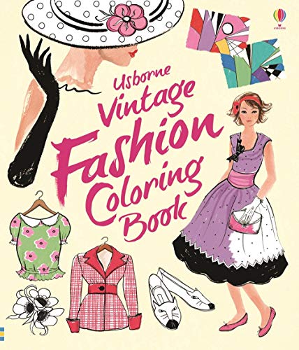 Stock image for Vintage Fashion Colouring Book (Colouring Books) for sale by WorldofBooks
