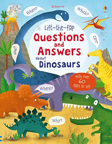 Beispielbild fr Lift-the-flap Questions and Answers about Dinosaurs zum Verkauf von Zoom Books Company