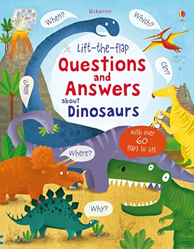 9781409582144: Lift-the-flap Questions and Answers about Dinosaurs
