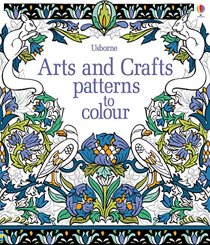 Stock image for Arts & Crafts Patterns to Colour: 1 for sale by WorldofBooks