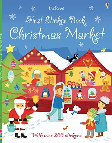 Beispielbild fr First Sticker Book Christmas Market (First Sticker Books) zum Verkauf von AwesomeBooks