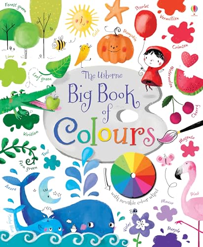 Imagen de archivo de The Usborne Big Book of Colours a la venta por Blackwell's