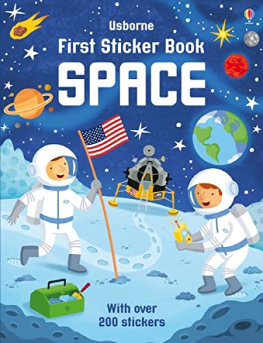 Imagen de archivo de First Sticker Book Space a la venta por Goodwill of Colorado