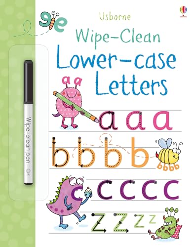 Stock image for Wipe-Clean Lower-Case Letters (Wipe-clean Books) for sale by AwesomeBooks