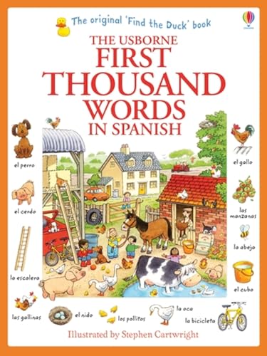 Beispielbild fr The Usborne First Thousand Words in Spanish zum Verkauf von Blackwell's