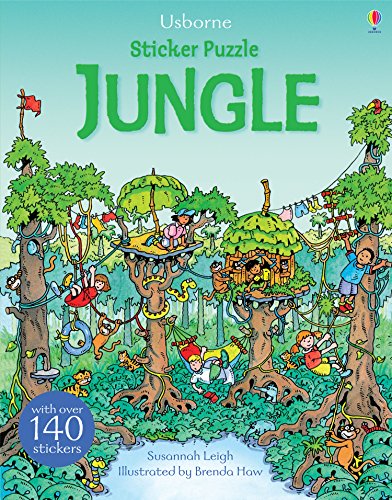 Beispielbild fr Sticker Puzzle Jungle (Sticker Puzzles) zum Verkauf von AwesomeBooks