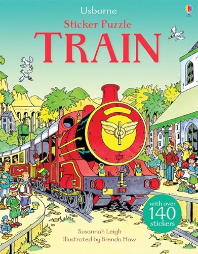 Beispielbild fr Sticker Puzzle Train (Sticker Puzzles) zum Verkauf von AwesomeBooks