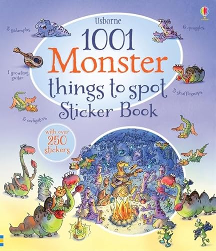 Beispielbild fr 1001 Monster Things to Spot Sticker Book (1001 Things to Spot Sticker Books) zum Verkauf von WorldofBooks